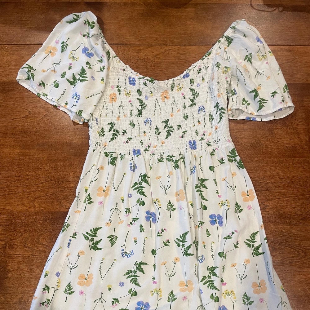 Flowery Summer Dress